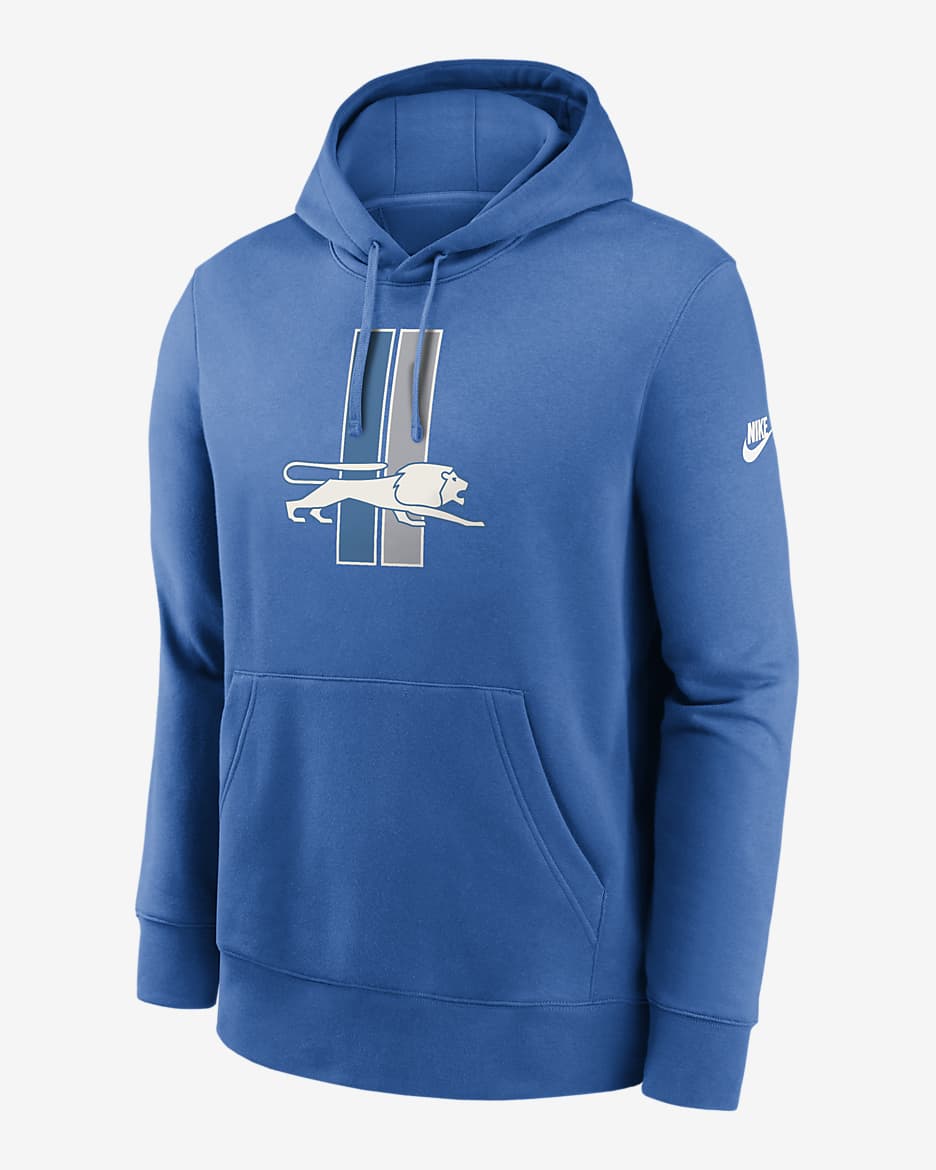 Nike detroit lions sweatshirt hotsell